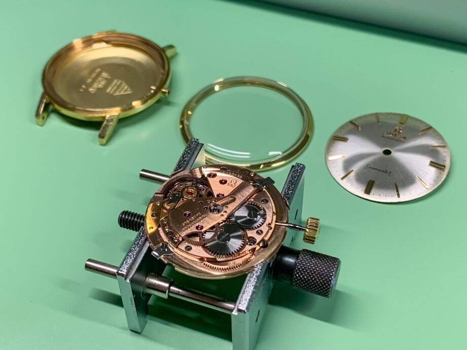 Omega Seamaster Pre-Deville 18k sunburst dial 1964