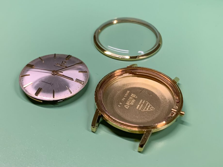 Omega Seamaster Pre-Deville 18k sunburst dial 1964