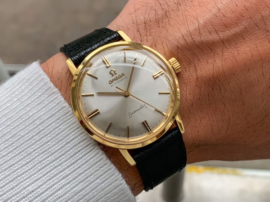 Omega Seamaster Pre-Deville 18k sunburst dial 1964