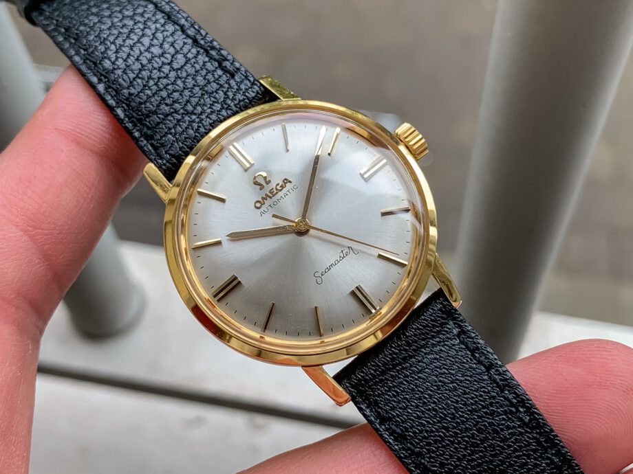 Omega Seamaster Pre-Deville 18k sunburst dial 1964