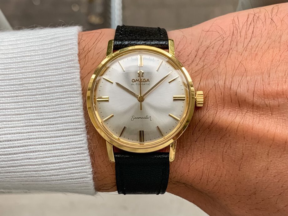 Omega Seamaster Pre-Deville 18k sunburst dial 1964