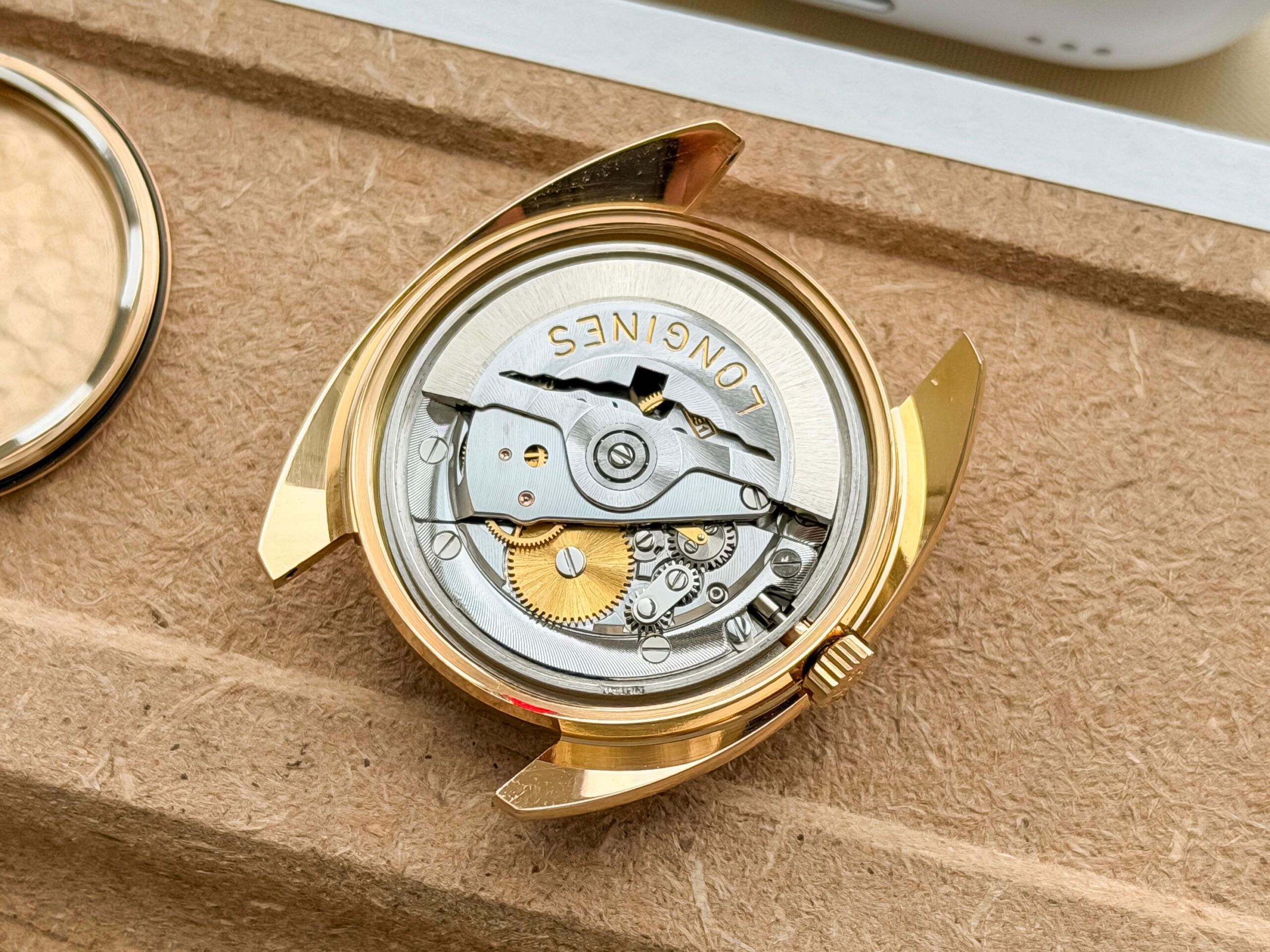 Longines Ultra-Chron 18k Rose Solid gold High-Beat